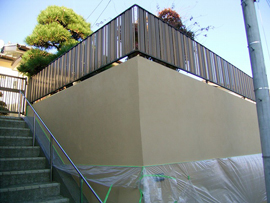 外構リフォーム 土留ブロックの補修工事 千葉市若葉区 千葉市 市原市のリフォームの費用価格