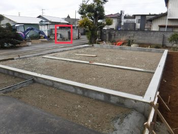 井戸小屋設置前