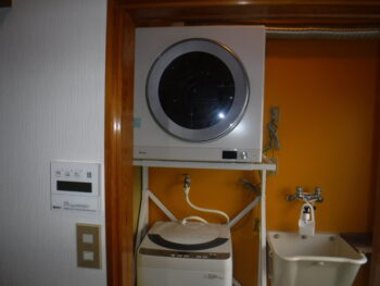 千葉市若葉区H様邸で、リンナイ製ガス衣類乾燥機乾太くん取付ました。