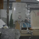 千葉市若葉区N様事務所の瞬間湯沸器交換しました。