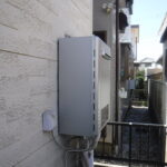 千葉市若葉区K様邸でガス給湯器を交換しました。