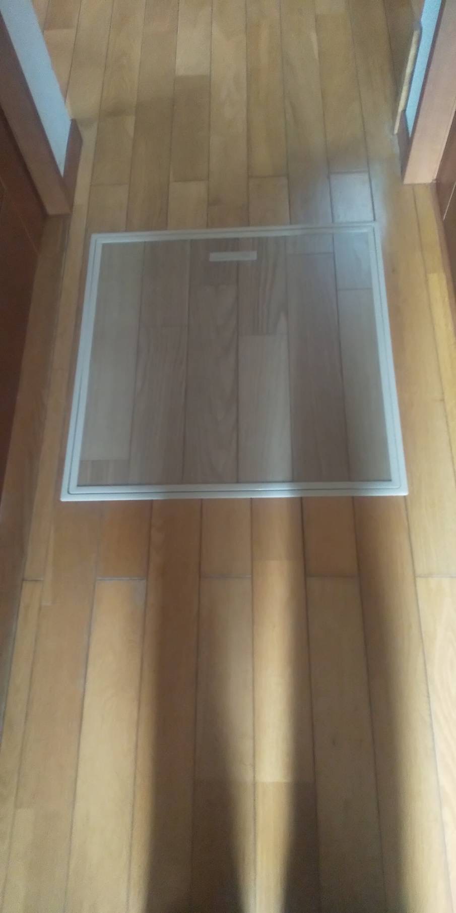 千葉県鎌ヶ谷市K様邸で城東テクノ製高気密型床下収納庫を取り付けました。