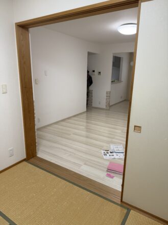 玄関と和室