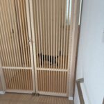 千葉県四街道市S様邸でねこ工房製にゃんが-ど2台取り付けました。