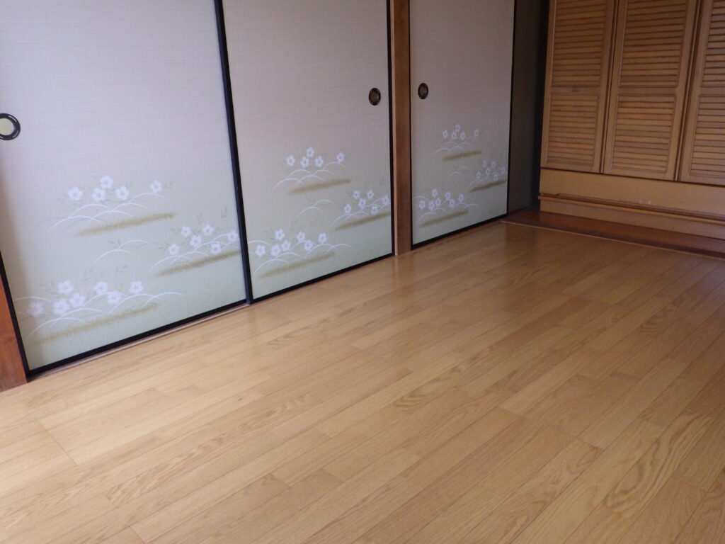 和室の畳に虫が!